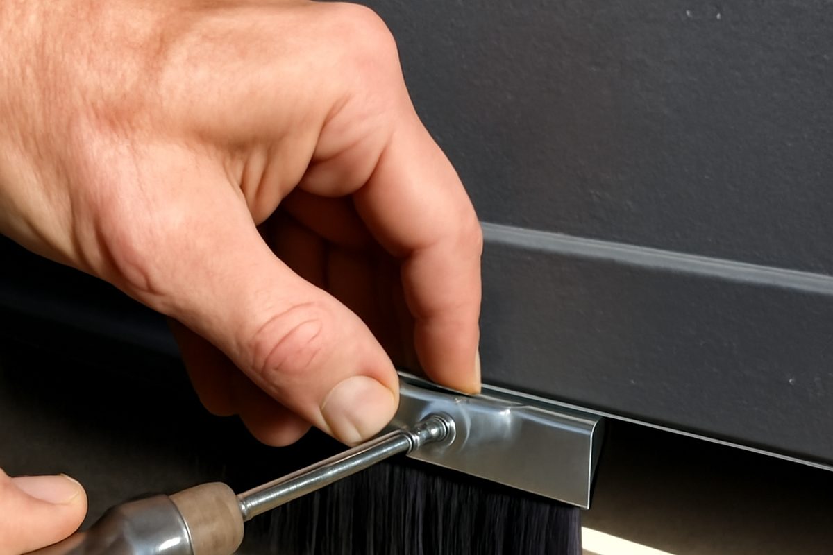 Joint brosse porte garage
